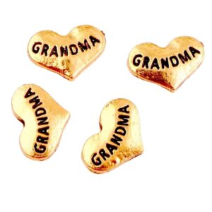Charm Coração “Grandma”