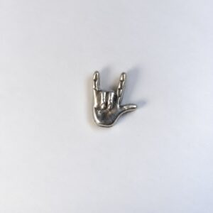Charm “Eu Te Amo” em Libras